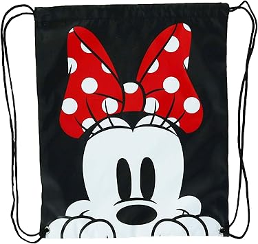 minnie mouse drawstring backpack