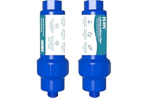 FS-TFC Calcium Inhibitor Filter, Removable and Replaceable Anti-Scale Inline Water Filter Misting System Protector for Mist Nozzle,2PACK