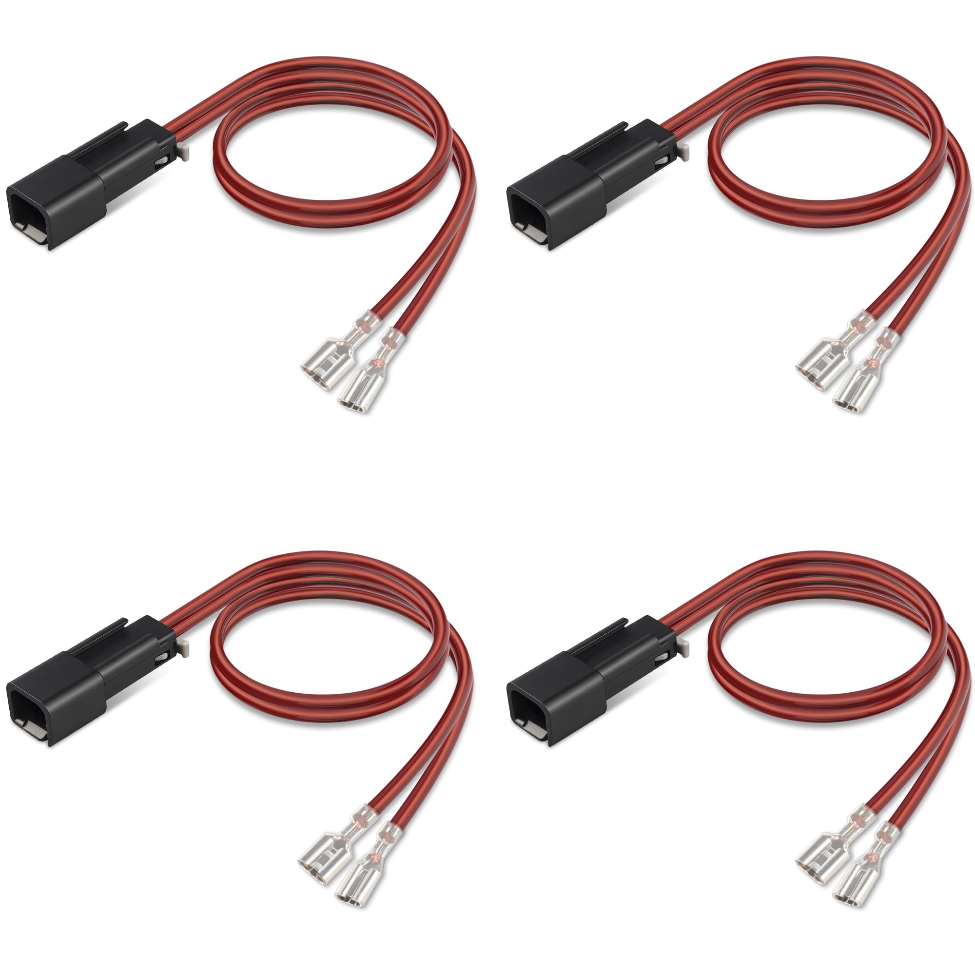 4 Pcs 72-4570 Speaker Harness,Professional Thicker