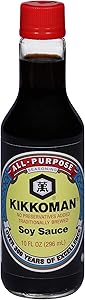 Kikkoman All-Purpose Seasoning Naturally Brewed Soy Sauce, 10 Ounce