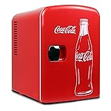Coca-Cola Classic Coke Bottle 4L Mini Fridge w/ 12V