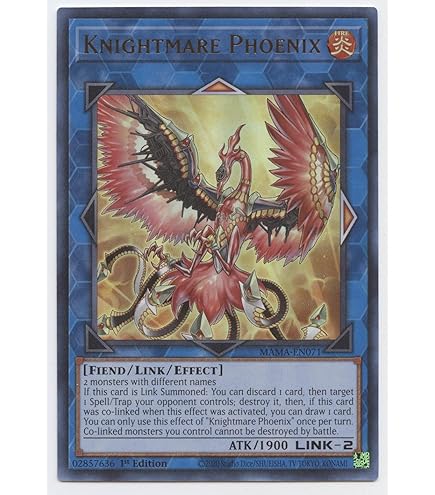 Yu-Gi-Oh! Knightmare Cerberus Knightmare Cerberus - 1st Edition Ultra Rare YuGiOh Card From Magnificent Mavens Set YuGiOh TCG 2022 Belgium Konami Yu-Gi-Oh! Knightmare Cerberus Knightmare Cerberus - 1st Edition Ultra Rare YuGiOh Card From Magnificent Mavens Set YuGiOh TCG 2022 Belgium Konami