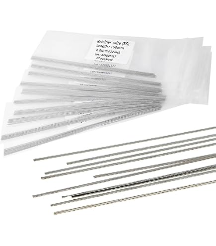 LA MIERE Lingual Retainer Bonding Splits – Upper #38-47 & Lower #29-37, Mark 10/Bag
