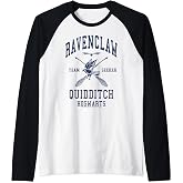 Maglietta Donna Harry Potter - Ravenclaw Quidditch Seeker, Scollo A Girocollo, Maniche Lunghe, Maglia In Cotone