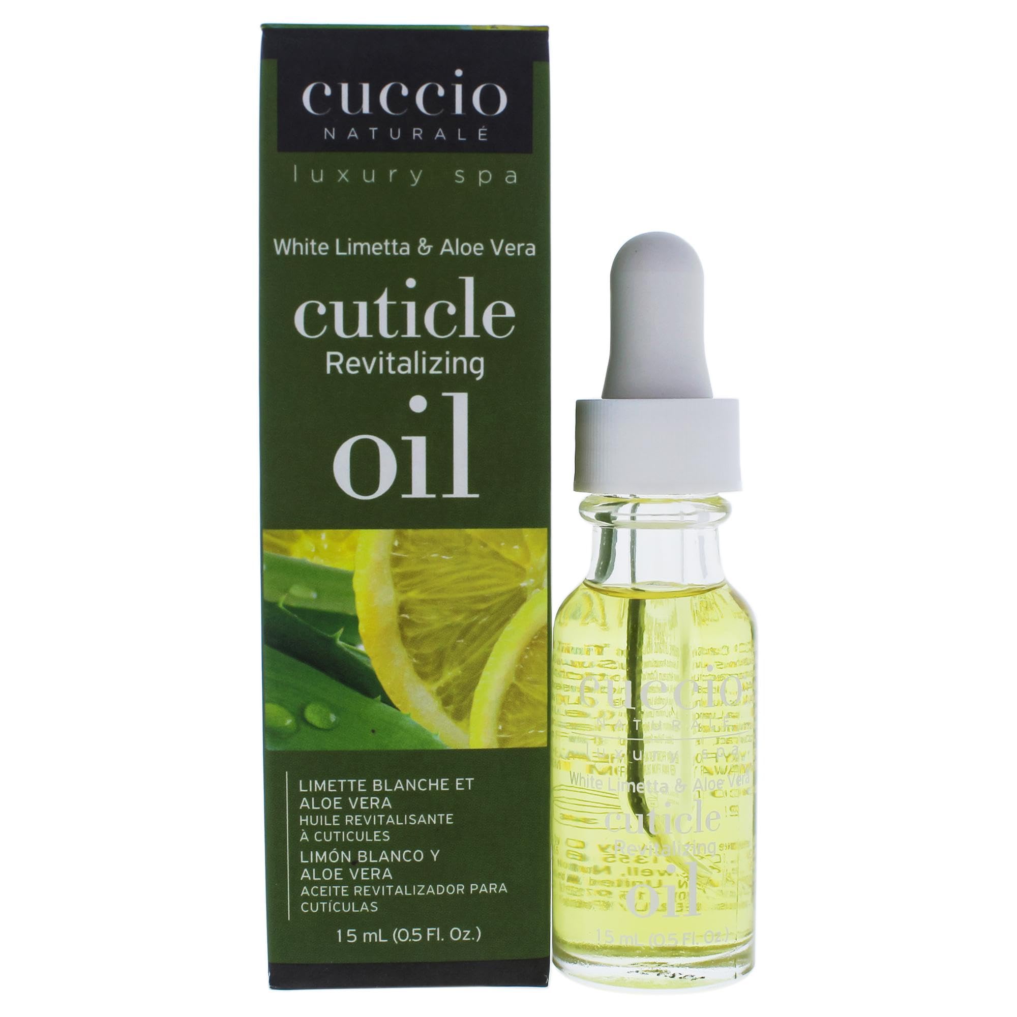 Cuccio White Limetta & Aloe Vera Cuticle Revitalizer Complex 15ml — image 1