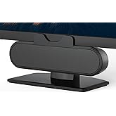 INGA Computer Speakers for Desktop PC, USB Monitor Speaker Bar with Clip-On, Wired Desk Speakers with HD Stereo Loud Sound, Laptop Speaker Mini Sound Bar, Easily Clamps to Monitor