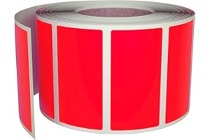 Royal Green Rectangular Color Coding Sticker Roll (4cm x 2cm) Write On Labels for Folders 1.57" x 0.75" Stickers to Write On 