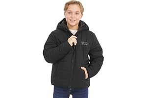 Weatherproof Vintage Boys' Outerwear Midweight Insulated Hooded Puffer Jacket