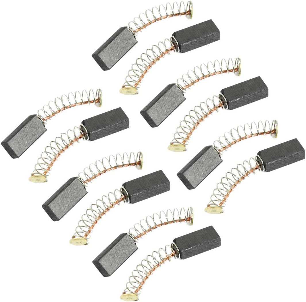 ZealMax 20 piezas Cepillo de carbón del motor eléctrico del generador de 5/8"x 15/64" x 5/32"