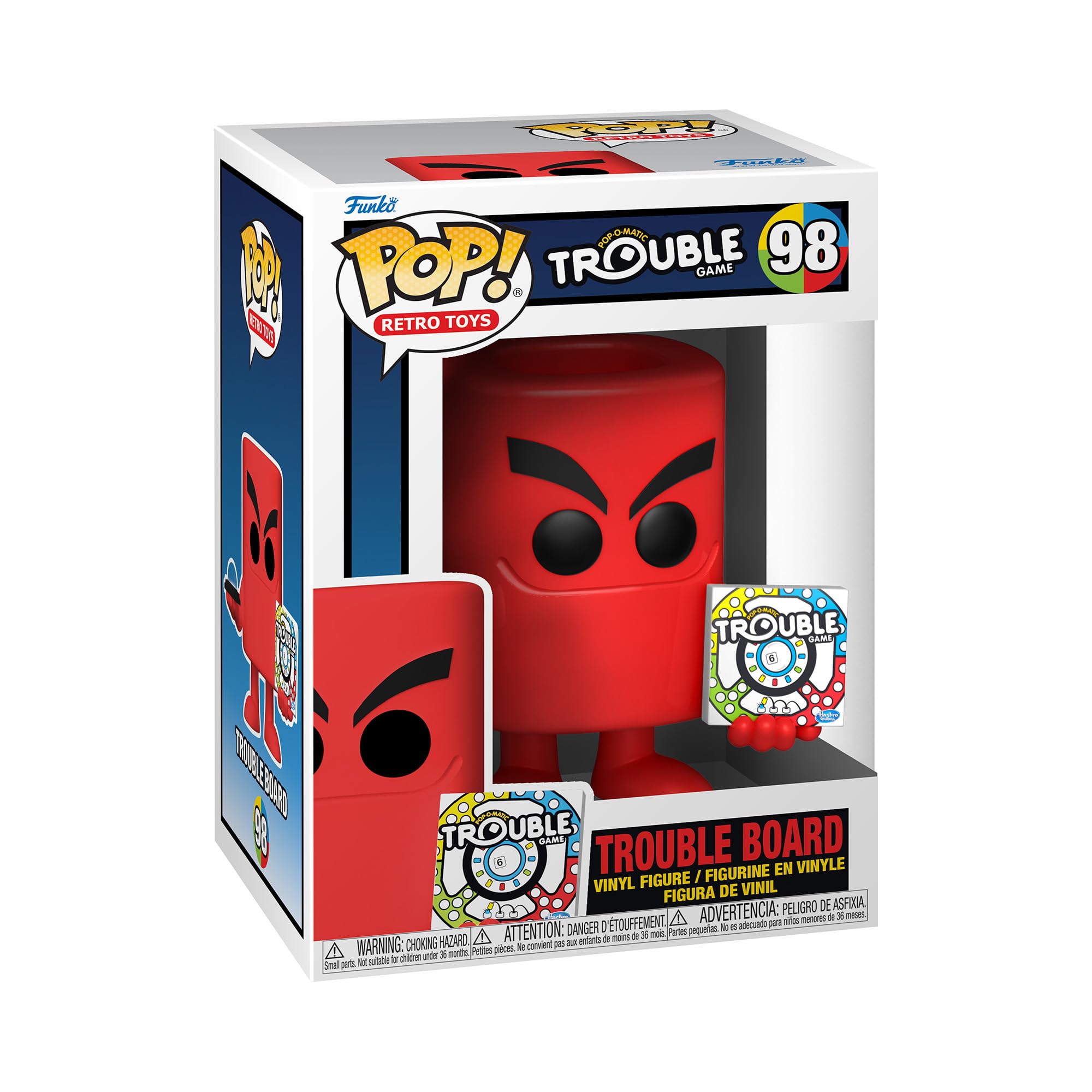 Funko POP! Vinyl: Trouble - Trouble Board - Trouble Board Game - Collectable Vinyl Figure - Gift Idea - Official Merchandise - Toys for Kids & Adults - Ad Icons Fans - Model Figure for Collectors