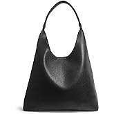 Hobo Bags for Women Soft Vegan Leather Shoulder Handbag Slouchy Tote Purses
