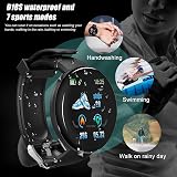 Stylebest D18S Smart Watch Women Men Fitness Tracker Heart Rate Waterproof Touch view 5