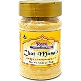 Rani Chat Masala (14-Spice Blend) Tangy Indian Seasoning 4.5oz (127.5g) ~ All Natural, No MSG! | Vegan | No Colors | Gluten F