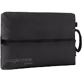 Eagle Creek Pack-It Isolate Shoe Sack, Black | Shoe Sack for Travel, Lightweight and Portable, Washable, Water-Resistant, Easy-Grab Zipper, Top Handle