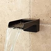 Signature Hardware 416184 Jaxson 7-1/8" Tub Spout - Black