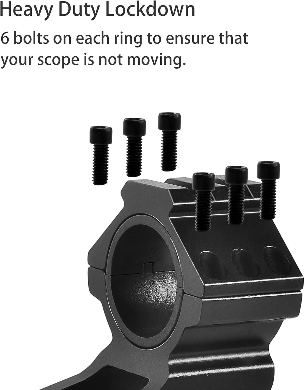 lasdolod Offset Cantilever Rifle Scope Mount, Diameter 1 inch / 30mm Dual Rings | 20mm Picatinny Rail : Sports & Outdoors
