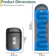 Trail Alpine 400 Hooded Sleeping Bag Blue 0C -10C 4 Season 2 Way Zip view 7