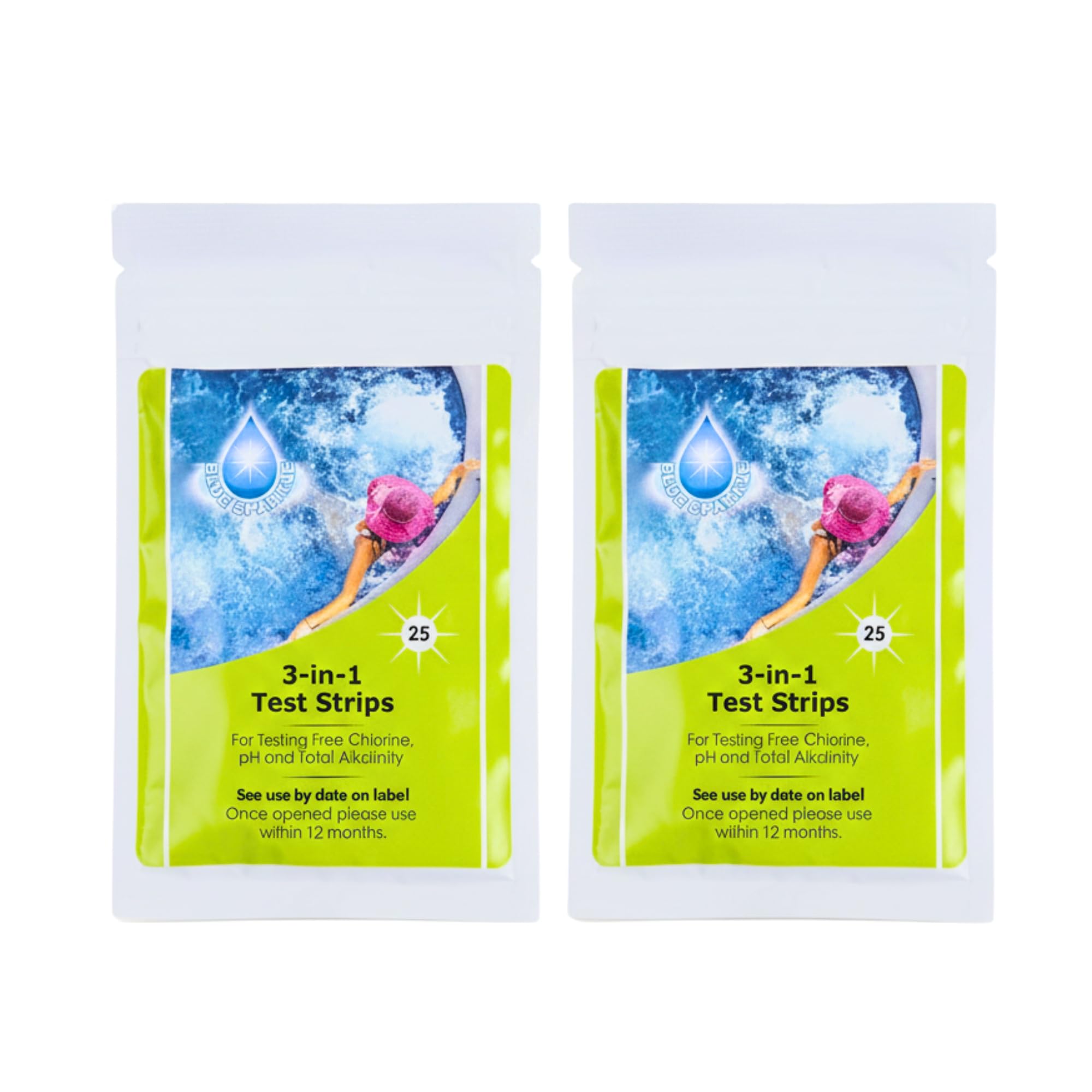 Hot Tub Test Strips, 50 Strips for Hot Tubs, Spa, Pool Water Testing Kit Accurate 3 in 1 Quick Dip Tester 3 in 1 for pH,Total Alkalinity,Free Chlorine and Bromine