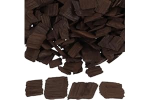 DECHOUS Oak Chips for Wine Making, 3.5oz Heavy Toasted French Oak Chips for Home Wine Brewing, Enhance Wine Flavor, Oak Wood Chips Red Brandy Whiskey Brewing