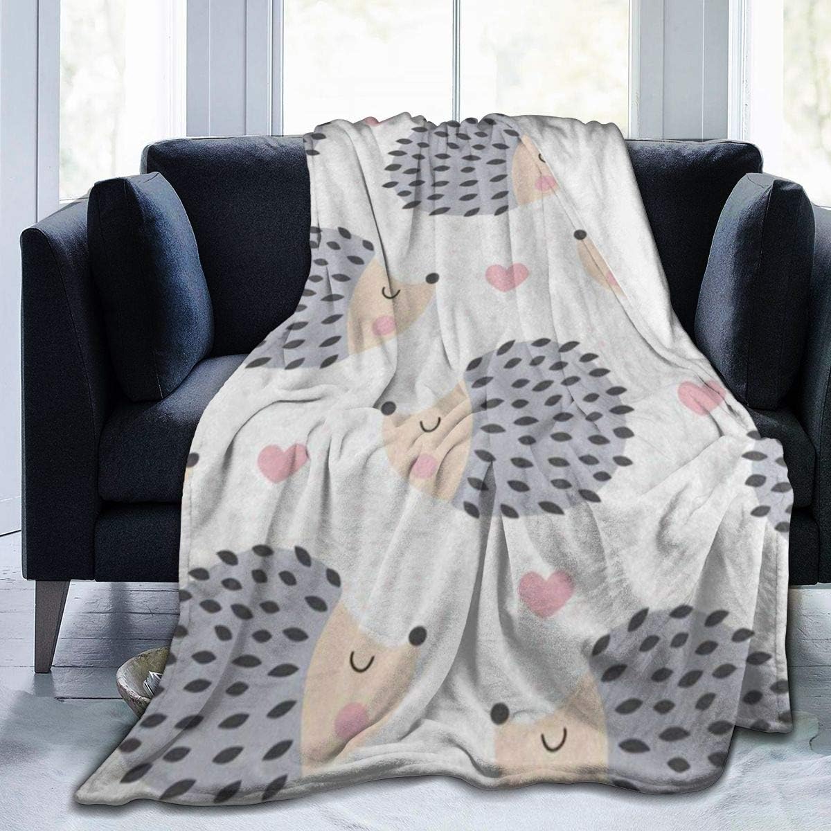 hedgehog baby blanket