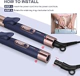 PARWIN PRO BEAUTY 3-in-1 Hair Styling Set Straightener Curler Brush Prussian view 2