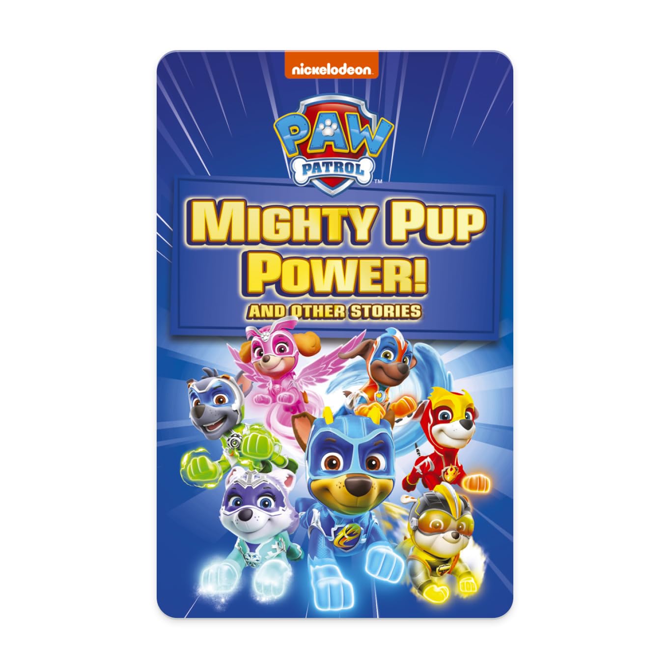 YOTO PAW Patrol Mighty Pup Power & Other Stories – Kids Audio Card for Use with Player & Mini All-in-1 Audio Device, Screen-Free Listening with Fun Stories for Playtime, Bedtime & Travel, Ages 3+