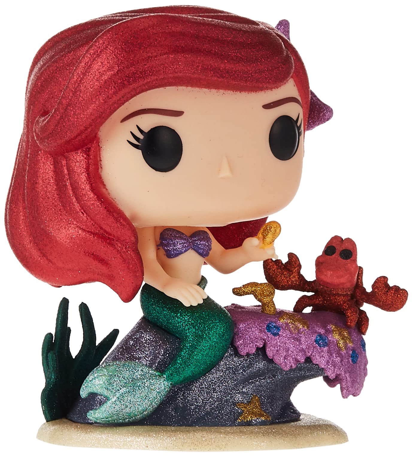 Funko Pop! Vinyl - Disney Princess - Ariel 1012 Special Edition Diamond Collection, 3.75 inches