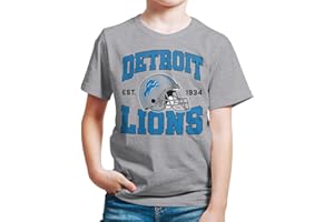 Junk Food Clothing x NFL - Team Helmet - Kids Short Sleeve Fan Shirt for Boys and Girls - Officially Licensed NFL Apparel