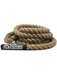 POWER GUIDANCE Climbing Rope, 1.5'' in Diameter, No Mounting Bracket Needed, Length Available: 15, 20, 25, 30, 35, 40, 50 Feet
