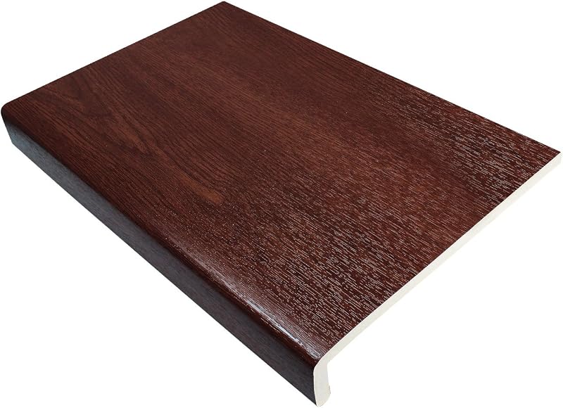 Eurocell 200mm Rosewood UPVC Window Board Cover Cill Capping 1.25m Long 9mm