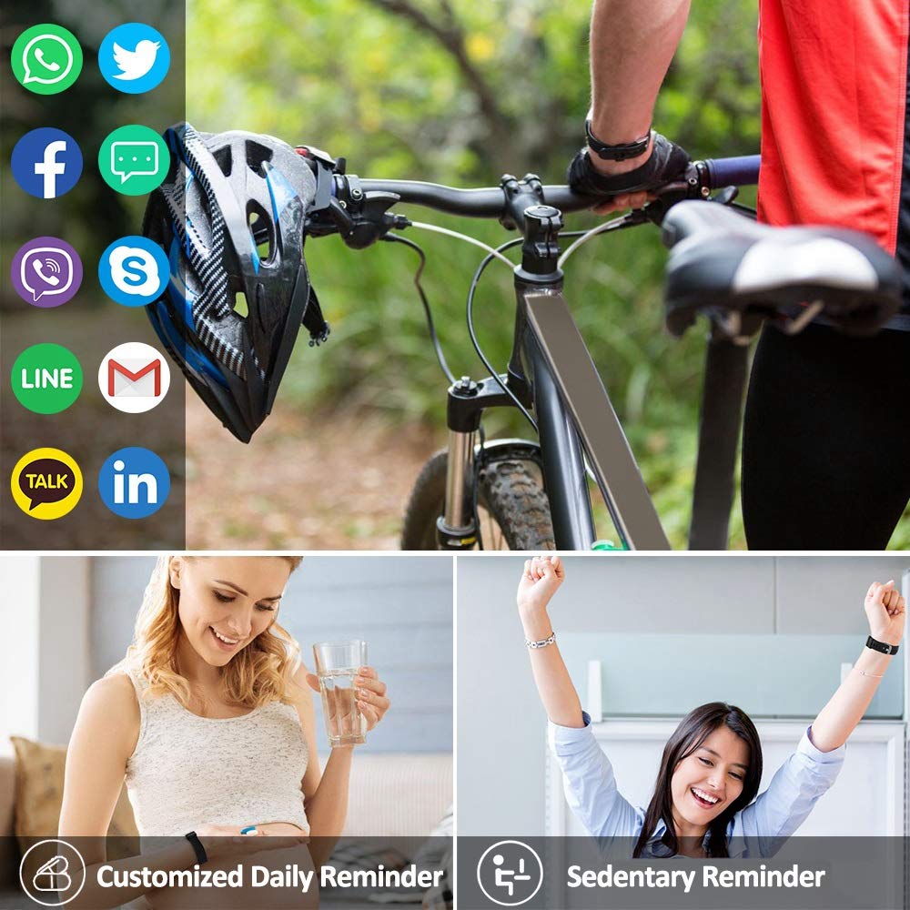 DoSmarter Fitness Tracker, Health Watch with Blood Pressure Heart Rate