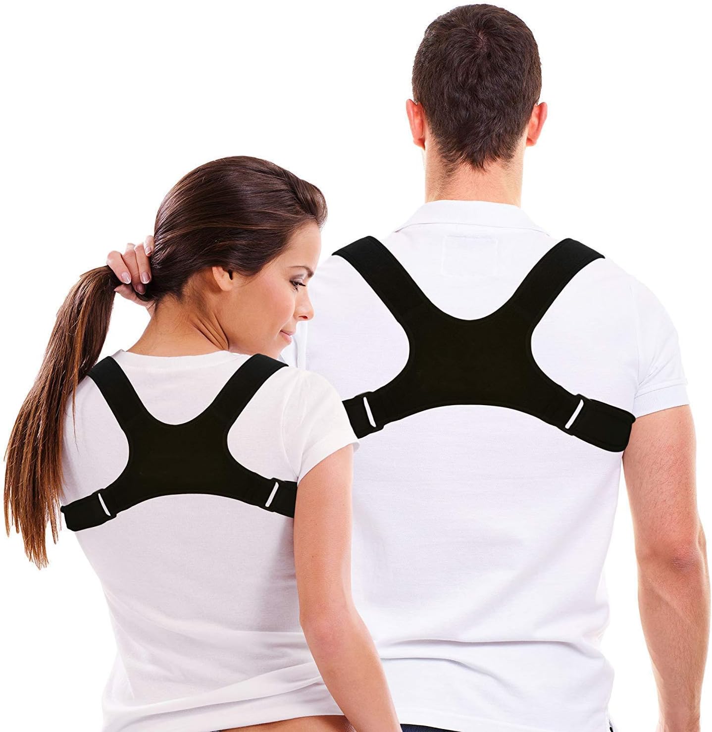 We store1 Adjustable Posture Corrector Brace for Women Men and Kids