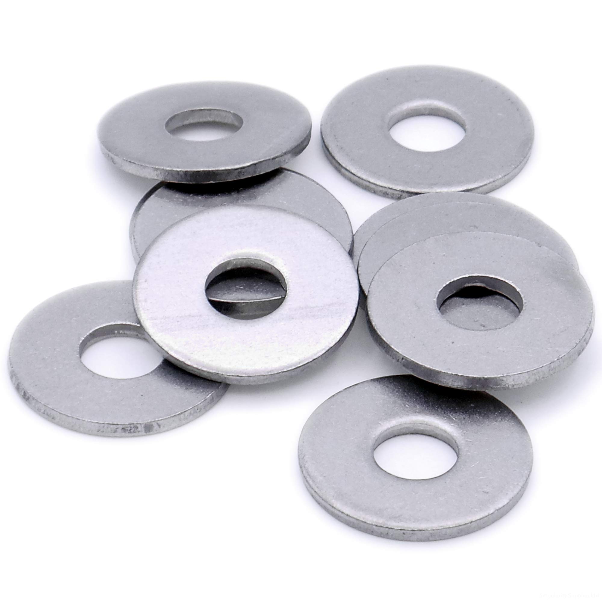 M8 (8mm) Flat Washer (Form G) - Stainless Steel (A2) (Pack of 20)