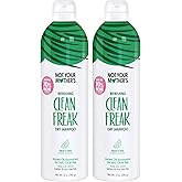 Not Your Mother's Value Pack Clean Freak Refreshing Jumbo Dry Shampoo | 2 Pack - 12 oz Each - 70% More to Instantly Absorb Oil and Refresh Hair Between Washes - For All Hair Types - Fresh Citrus
