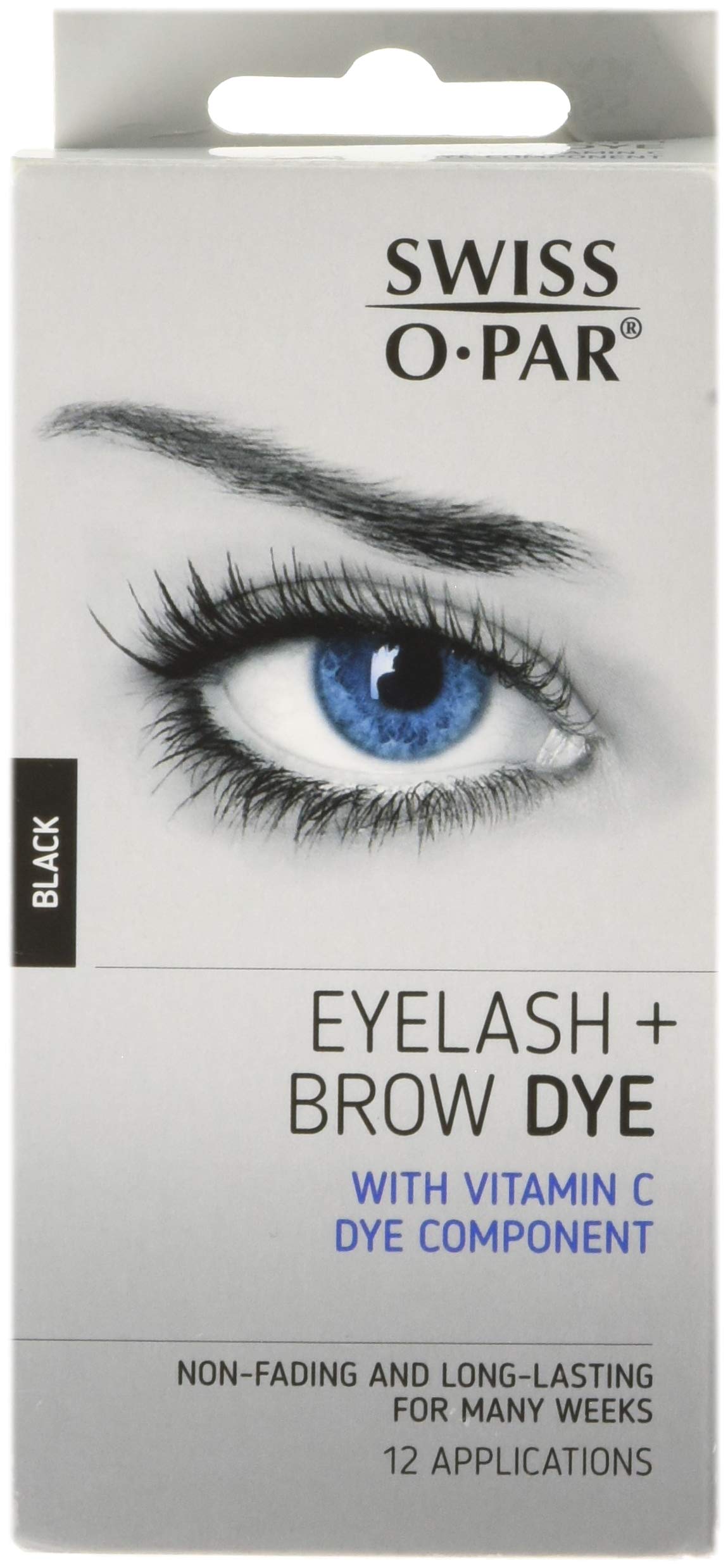 Swiss O' Par Eyelash and Eyebrow Dye Kit (Black)