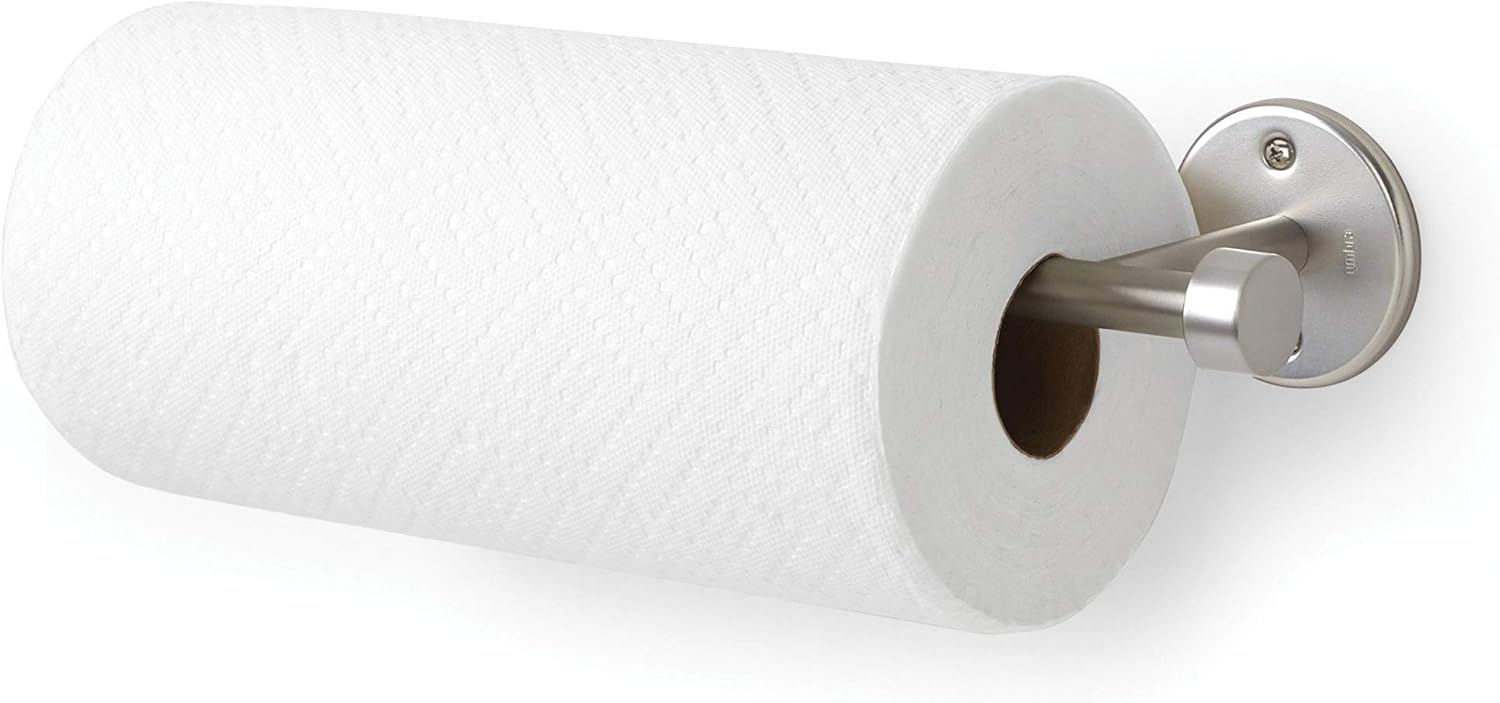 Amazon Com Umbra Cappa Paper Towel Holder Modern Under Cabinet
