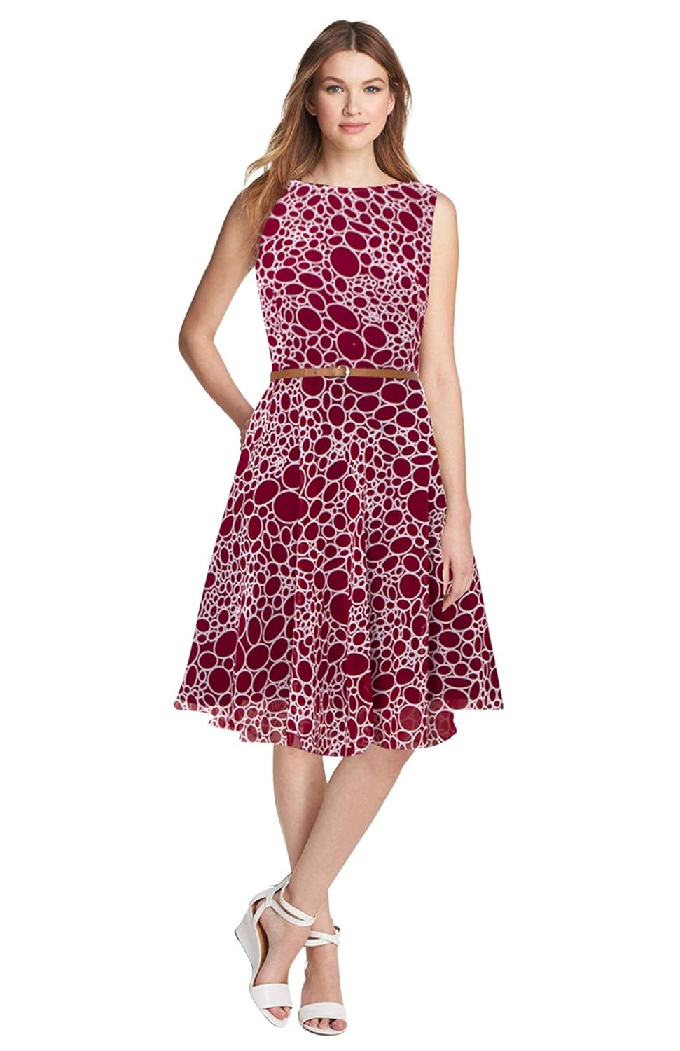 one piece dress knee length on amazon