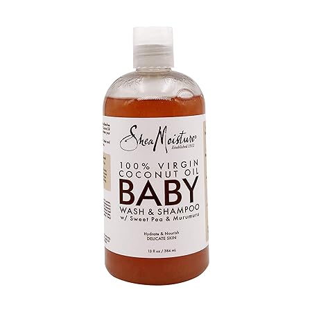 shea moisture baby lotion with sweet pea and murumuru