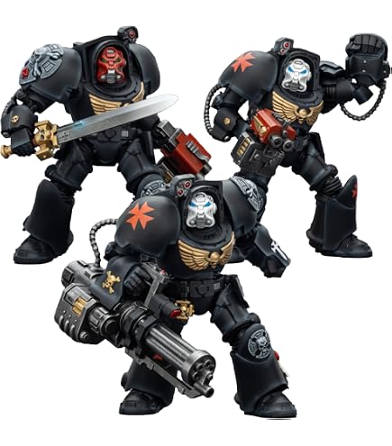 JOYTOY Warhammer 40k Action Figure 1/18 - Redemptor Dreadnought Black Templars Ver.2, 28 Cm In ABS E PVC, Da Collezione Per Adulti E Ragazzi 15+ - 3