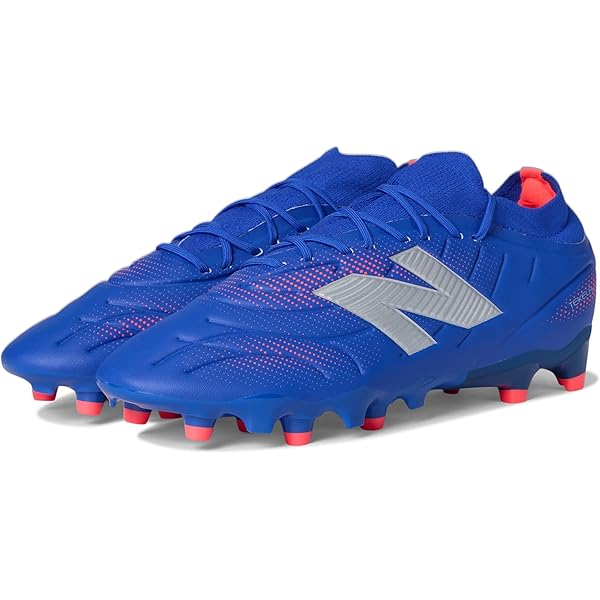 Crampons Foot Diadora – Argent/noir/bleu – Jeunesse US 3.5 / EUR 35.5 – Très Bon état