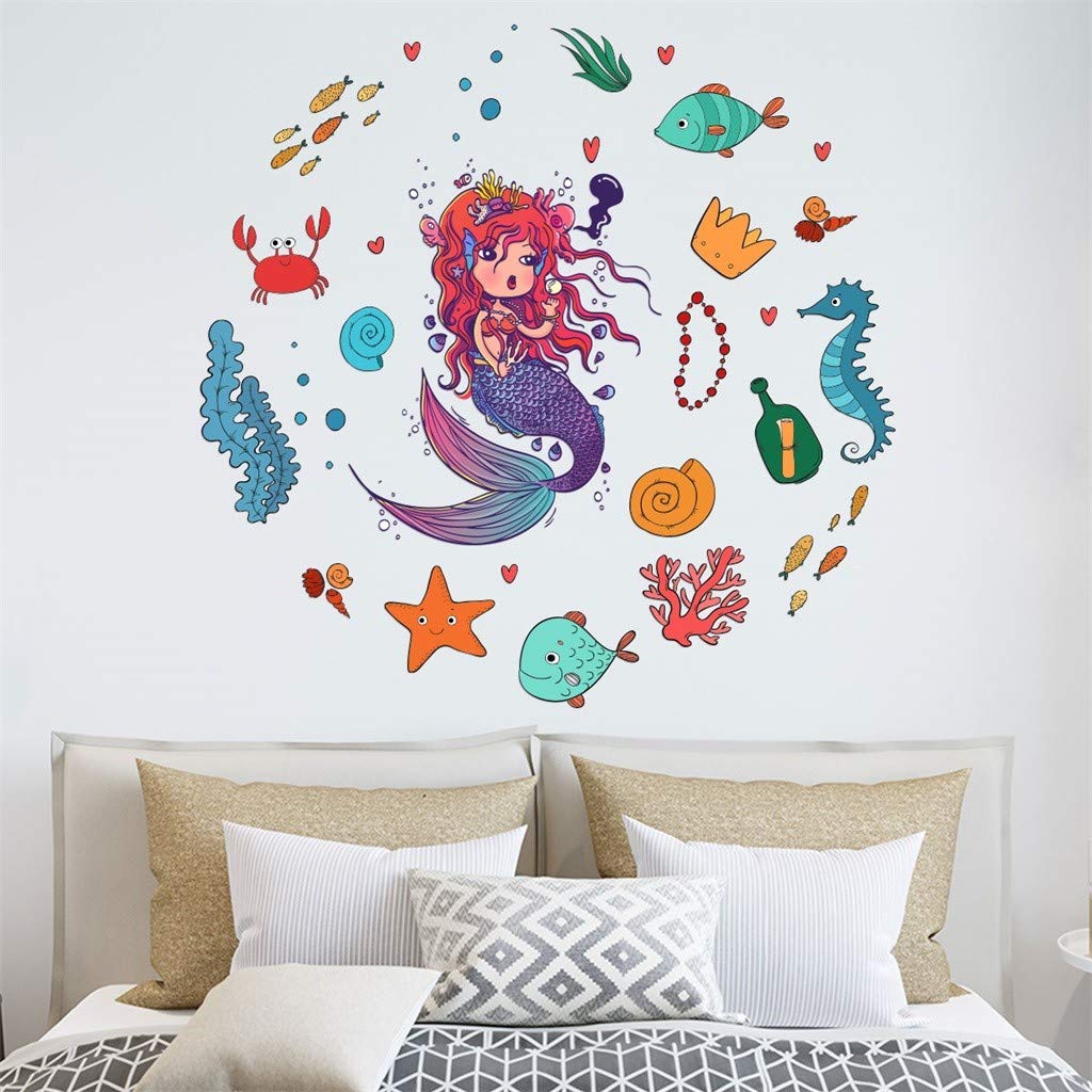 Children S Bedroom Girl Decor Decals Stickers Vinyl Art