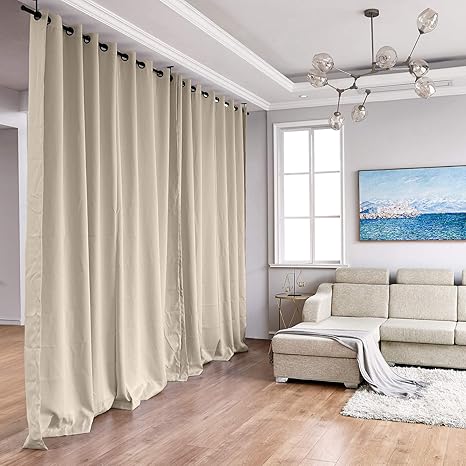 Amazon Com Chadmade Heavyweight Hanging Rod Room Divider Kit