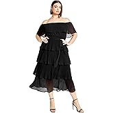 City Chic Women's Plus Size Night Garden Dress