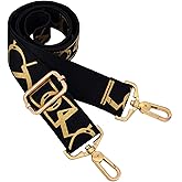 Strap Purse Crossbody Bag Strap Replacement Metal Swivel Hook Shoulder Strap Guitar Strap for Crossbody Bag/luggag …