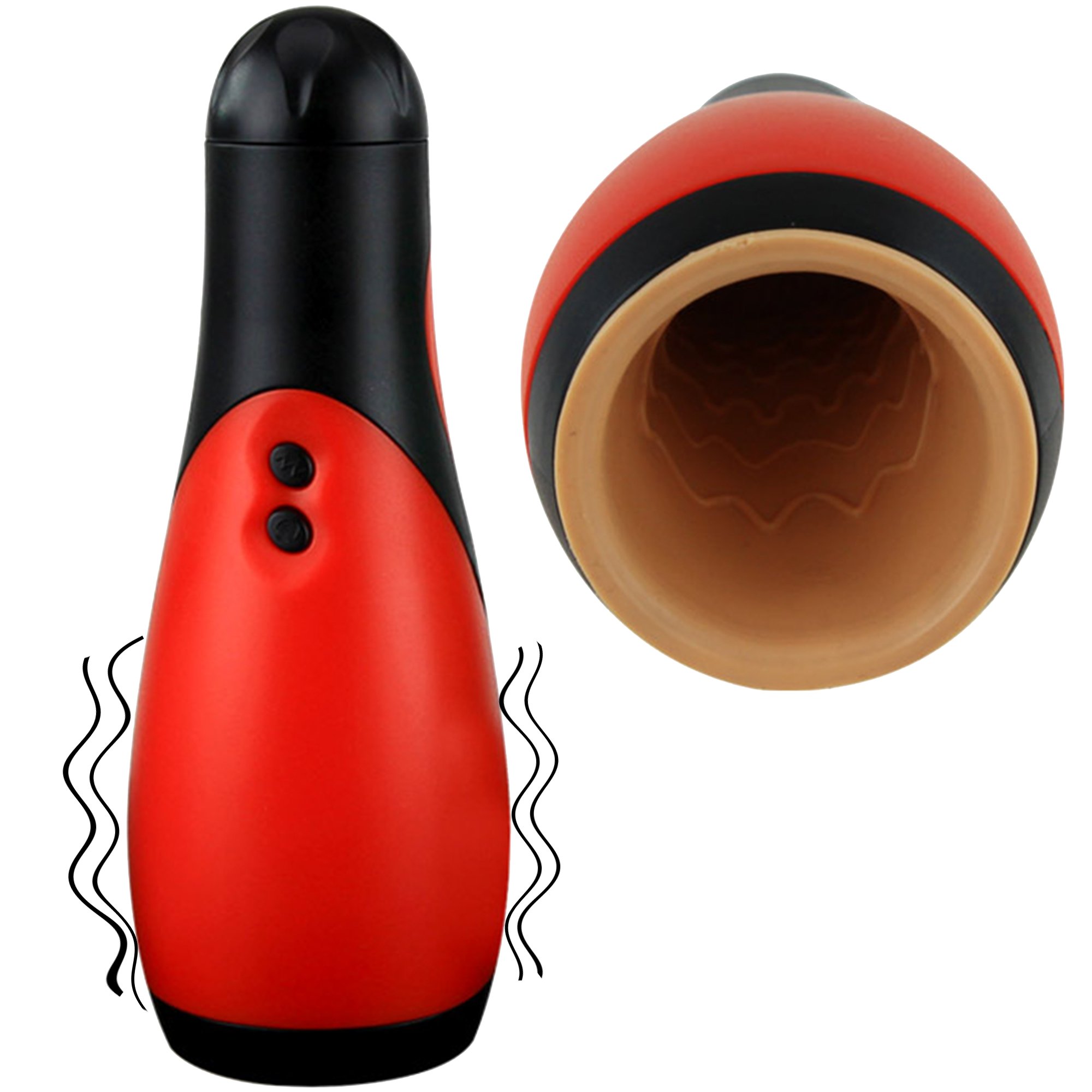 ViiNA AO Masturbatore di Fellatio Vibrante Ricaricabile Di Lusso Stimolatore del Glande (new)