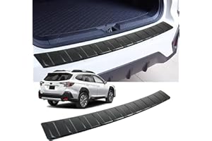 Hugeek Rear Bumper Protector for Subaru 2020-2025 2026 Outback Car Accessories ABS Plastic Material Matte Black Resistant Trunk Door Entry Guards