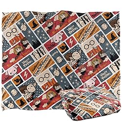Harry Potter Cute Chibi Pattern Officially Licensed