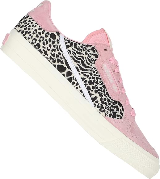 adidas originals continental leopard print trainers