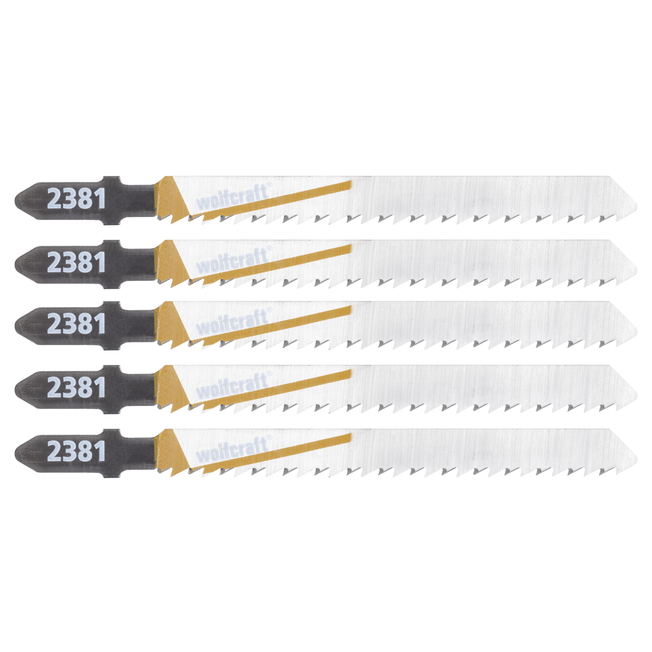 wolfcraft HCS Jigsaw Blade, T-Shank I 2651000