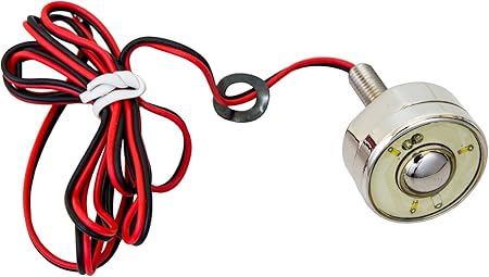 Amazon ライツ Dc12v車専用 光るナンバーボルト ブルーライト ボルトサイズ6mm Led3個付き Rl 12 ナンバーカバー ホルダー 車 バイク